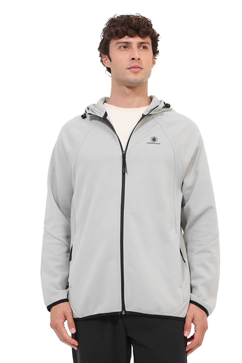 Lumberjack Erkek Sweatshirt QUINLAN 18DOK1 GRI
