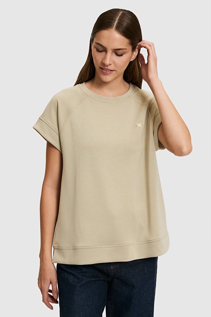 U.S. Polo Assn. Kadın Tişört 10046.VR183
