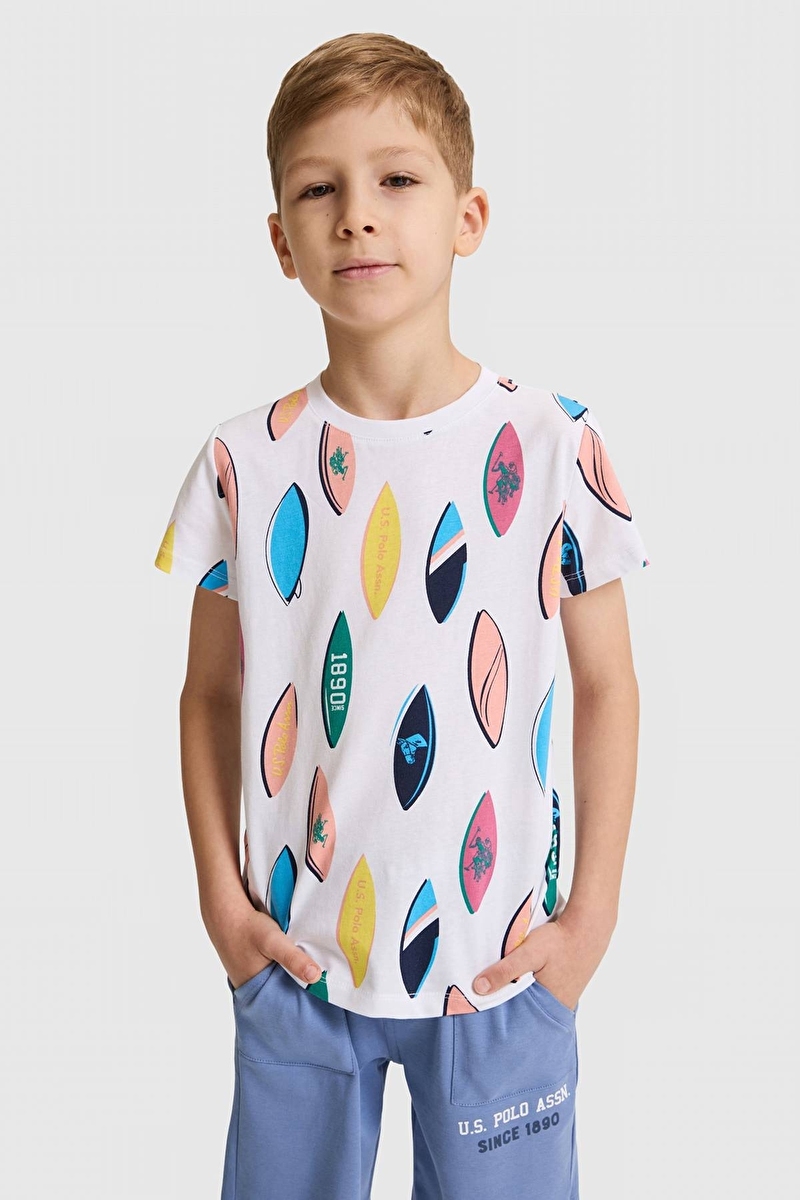 U.S Polo Assn. Erkek Çocuk Tişört PU-10466VR013