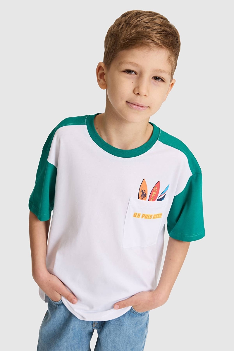 U.S Polo Assn. Erkek Çocuk Tişört PU-9575VR013