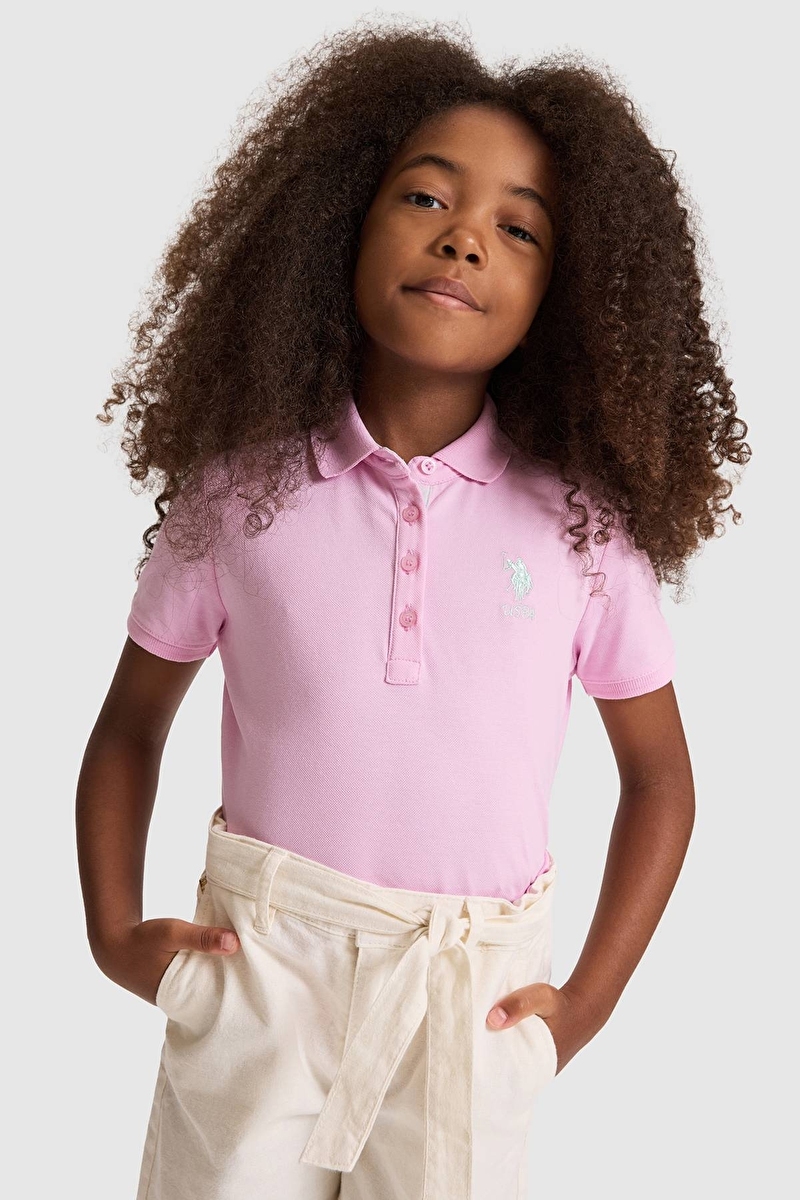 U.S Polo Assn. Kız Çocuk Tişört PU-8654VR211