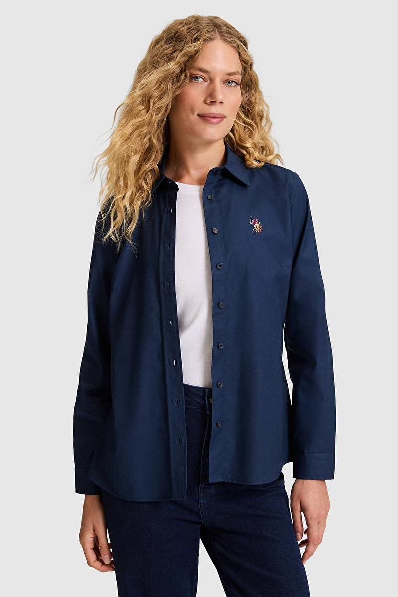 U.S. Polo Assn. Kadın Gömlek PU-8734.VR033