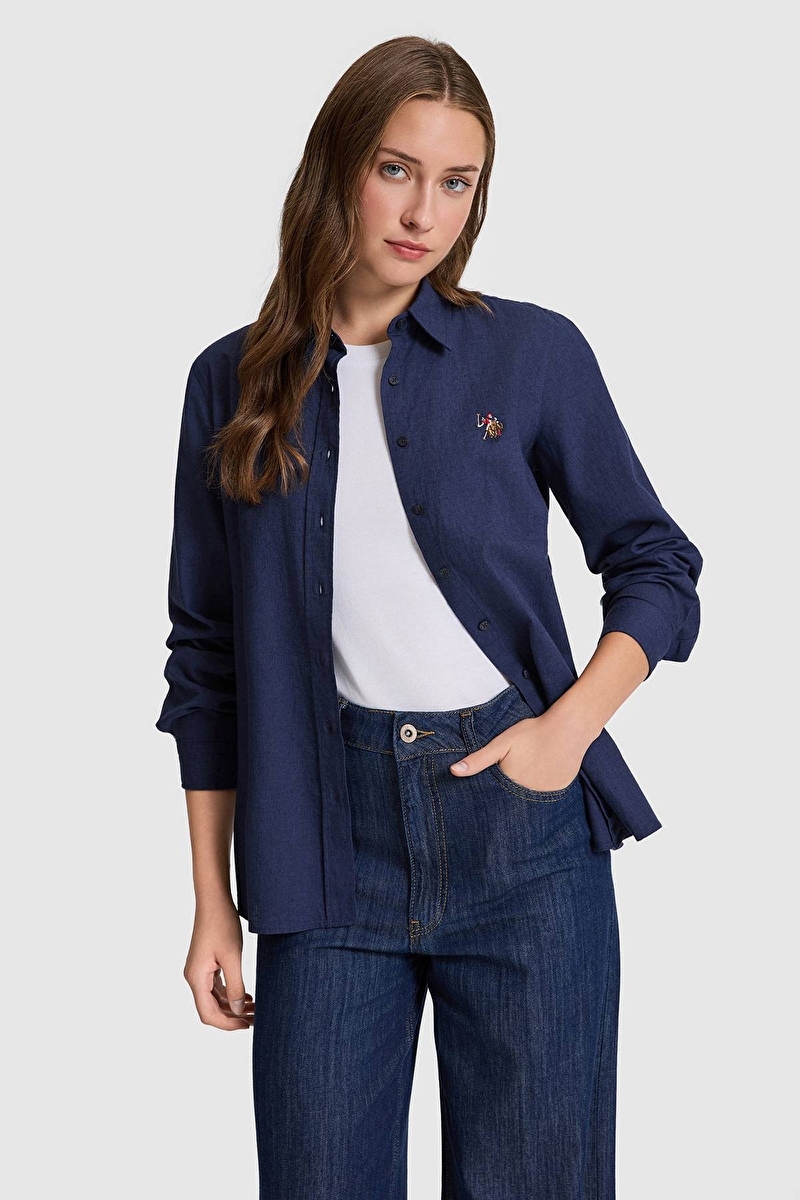 U.S. Polo Assn. Kadın Gömlek 8737.VR033