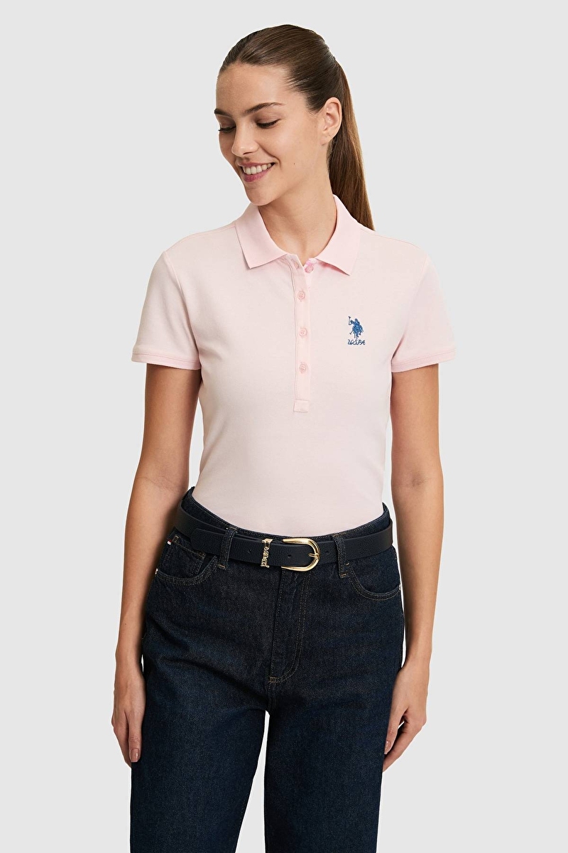 U.S. Polo Assn. Kadın Tişört 8814.VR078