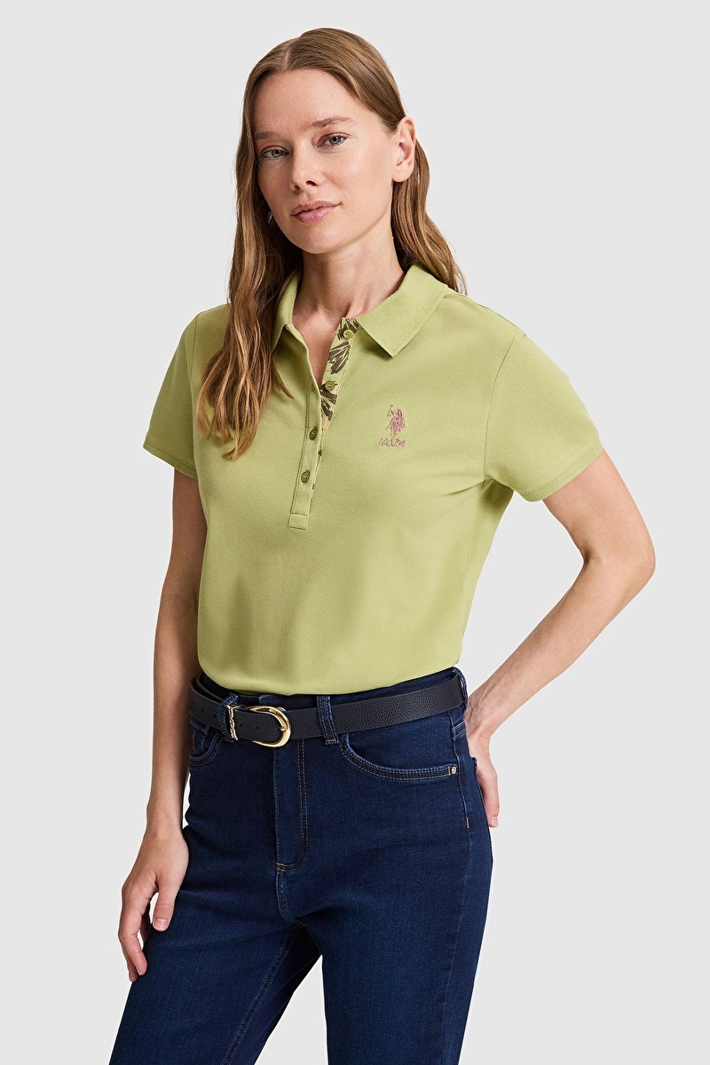 U.S. Polo Assn. Kadın Tişört 8814.VR016