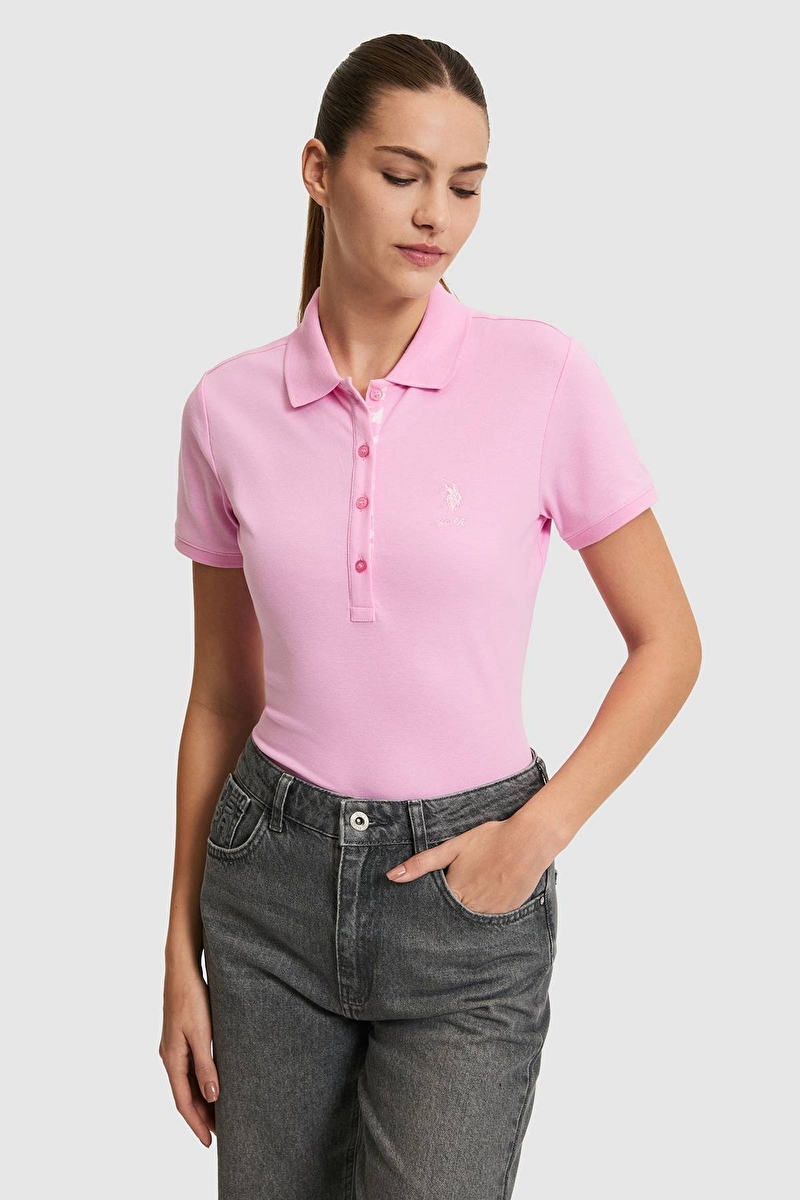 U.S. Polo Assn. Kadın Tişört 8814.VR041