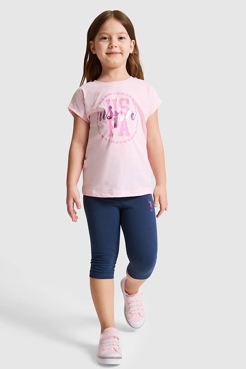 U.S. Polo Assn. Kız Çocuk Pijama Takımı US2511.VR041