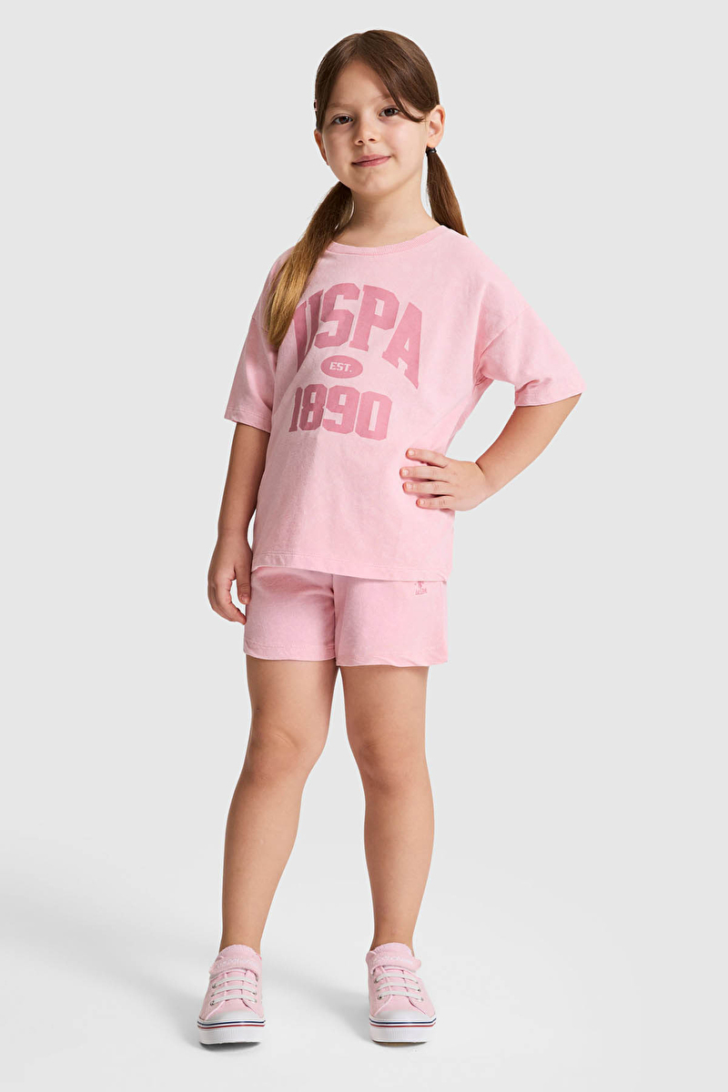 U.S. Polo Assn. Kız Çocuk Pijama Takımı US2531.VR047V