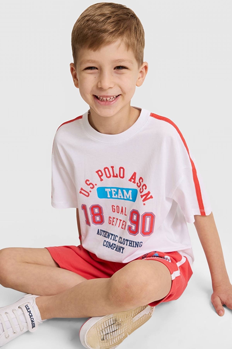 U.S Polo Assn. Erkek Çocuk Tişört PU-9562VR013