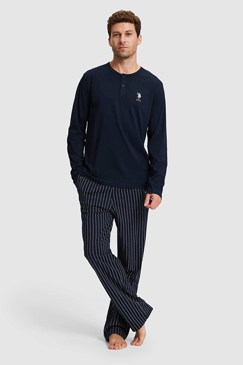 U.S. Polo Assn. Erkek Pijama Takımı 19100.VR033