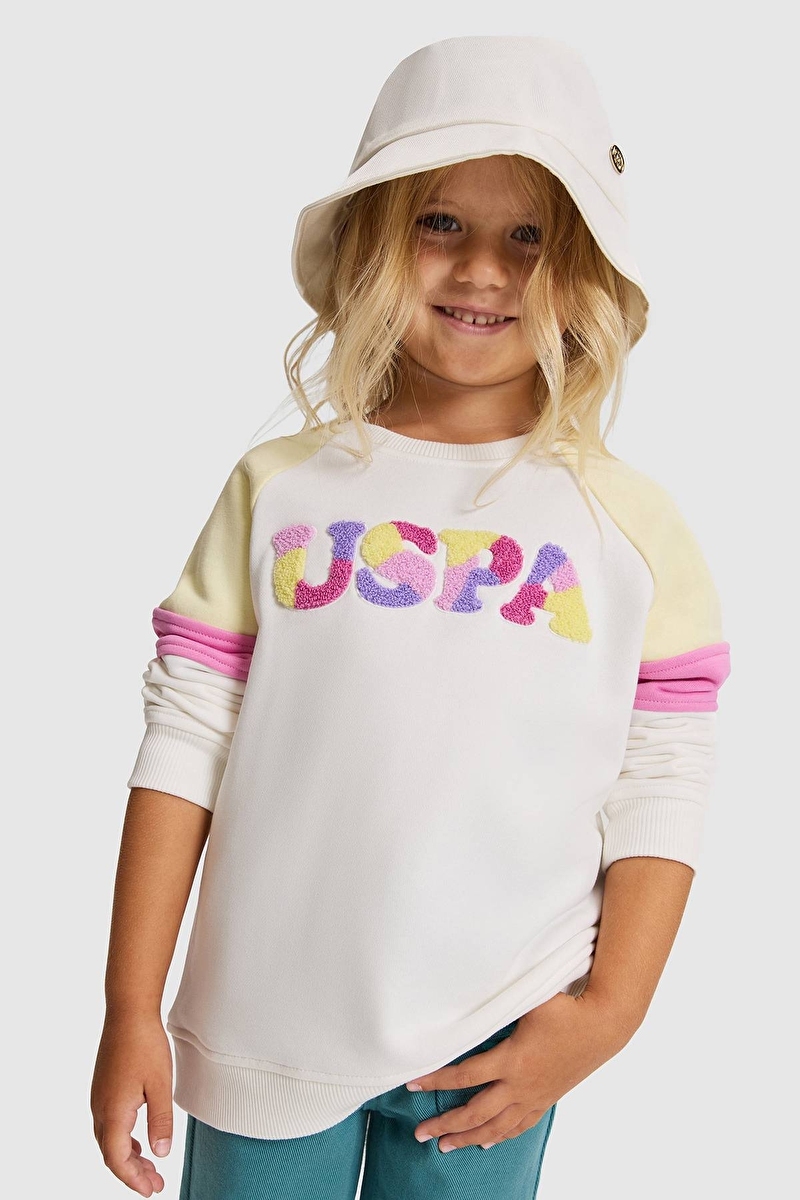 U.S. Polo Assn. Kız Çocuk Sweat PU-13978.VR265