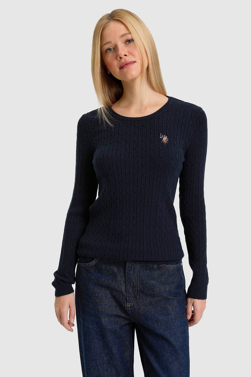 U.S. Polo Assn. Kadın Kazak 17444.VR033
