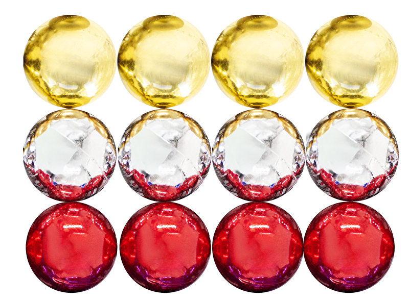 Mistique Home 4 cm 12'li Mix Top Süs