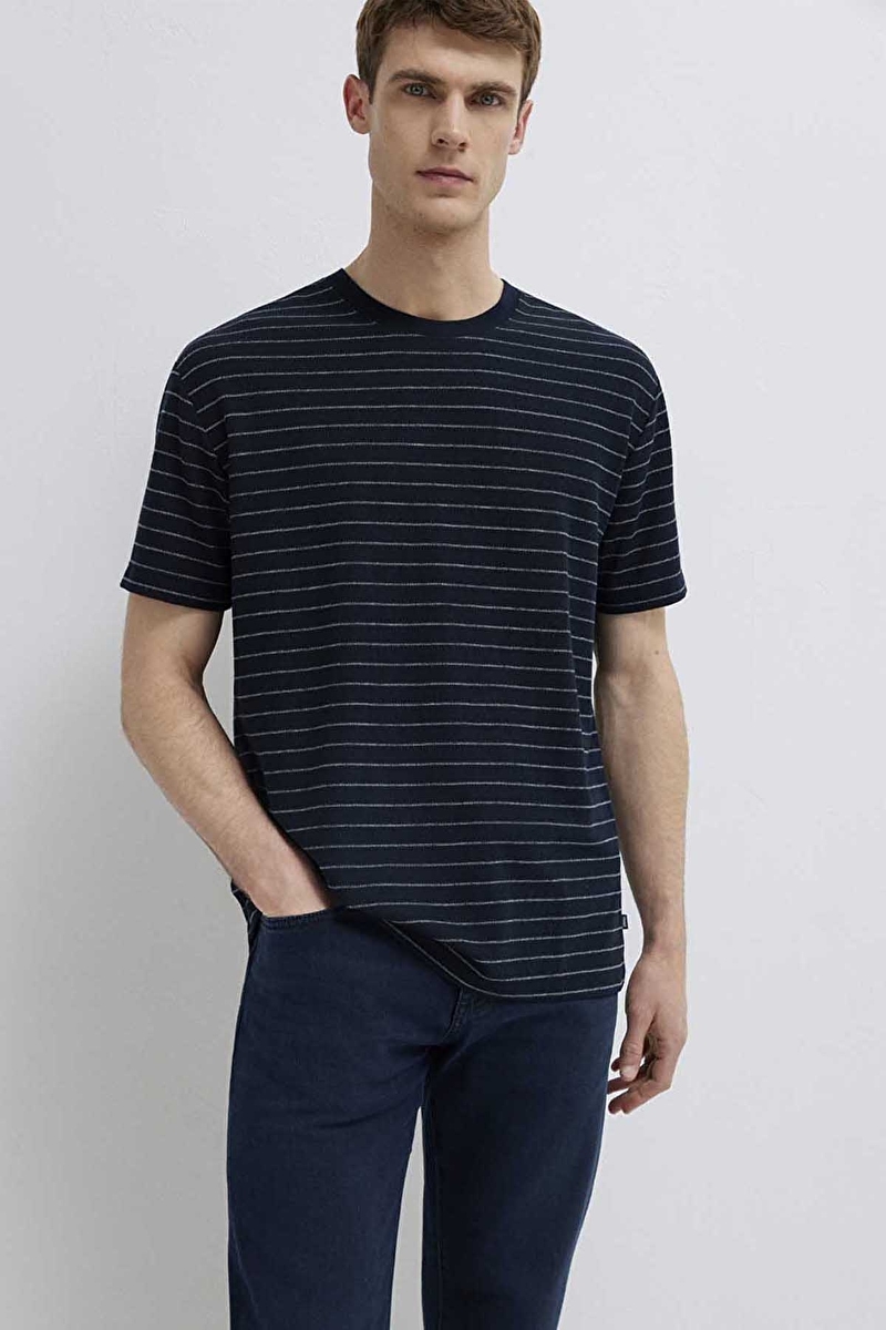 Mavi Erkek Tişört M0613334-70497
