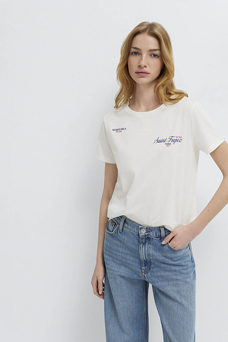 Mavi Kadın Tişört M1613891-80194