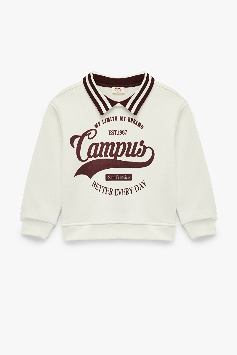 Koton Kız Çocuk Sweat 7WKG10030AK