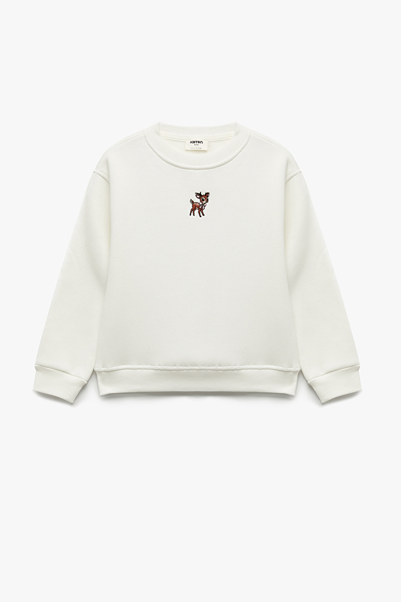Koton Kız Çocuk Sweat 7WKG10040AK