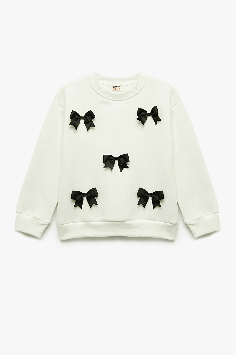 Koton Kız Çocuk Sweat 7WKG10081AK