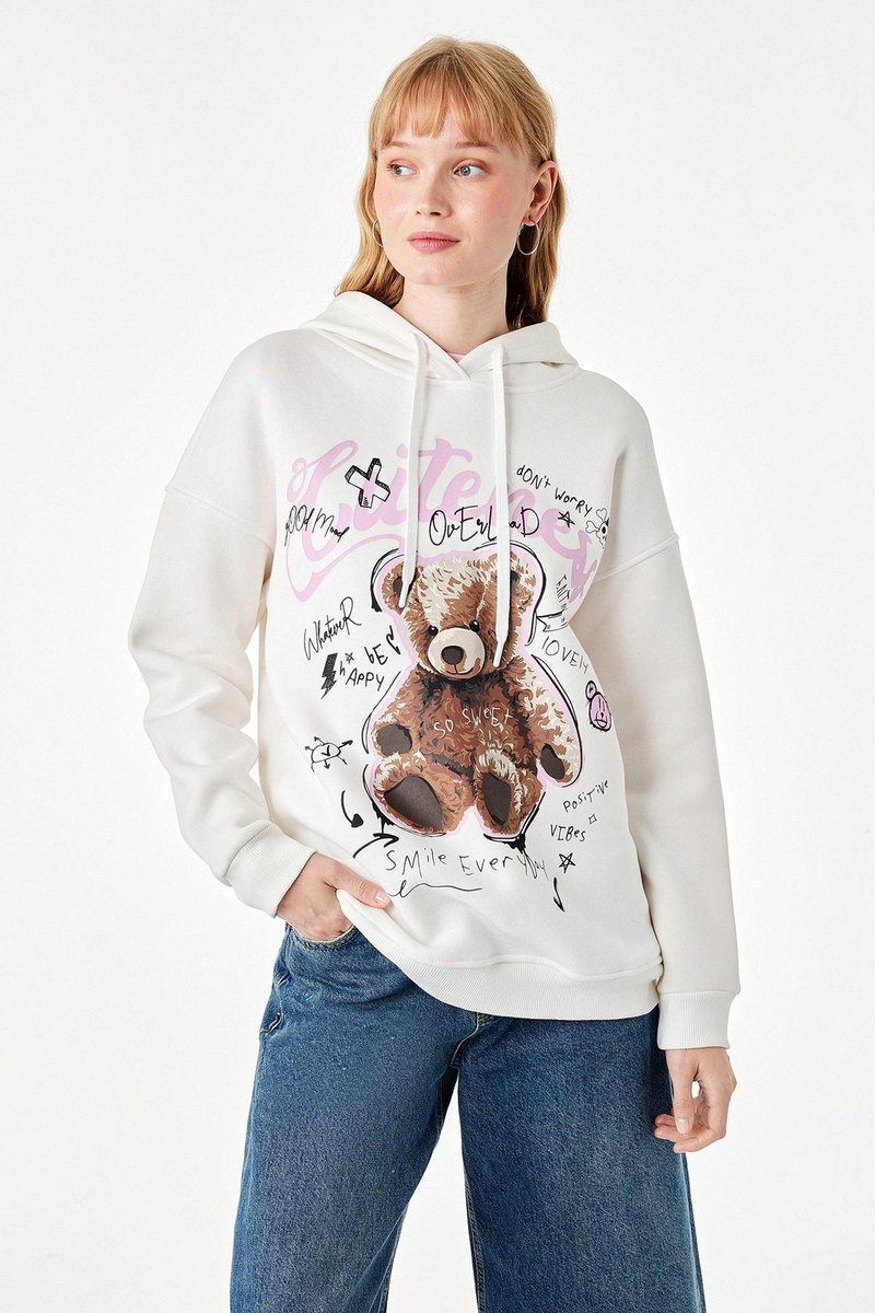 Koton Kadın Sweatshirt 7WAL10049IK
