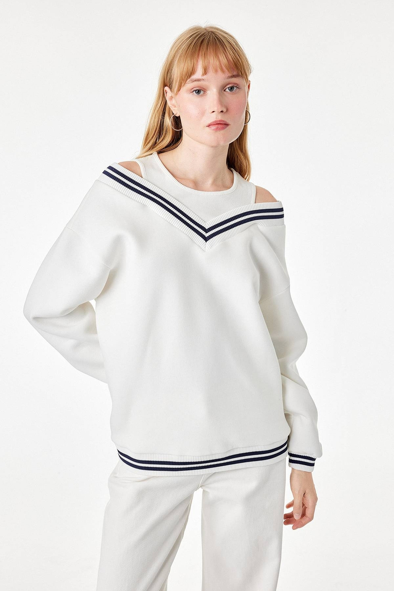 Koton Kadın Sweatshirt 7WAL10079IK