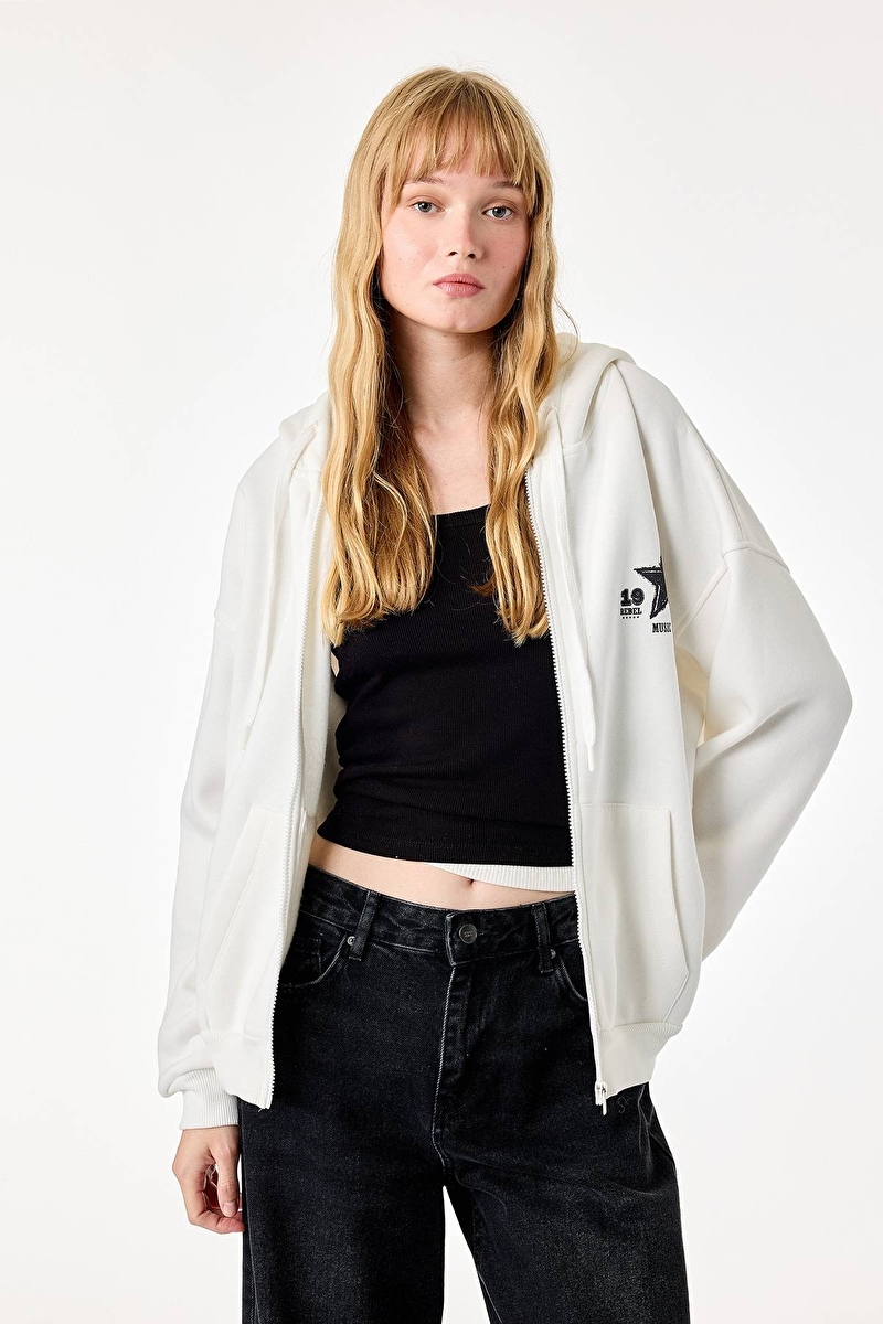 Koton Kadın Sweatshirt 7WAL10104IK