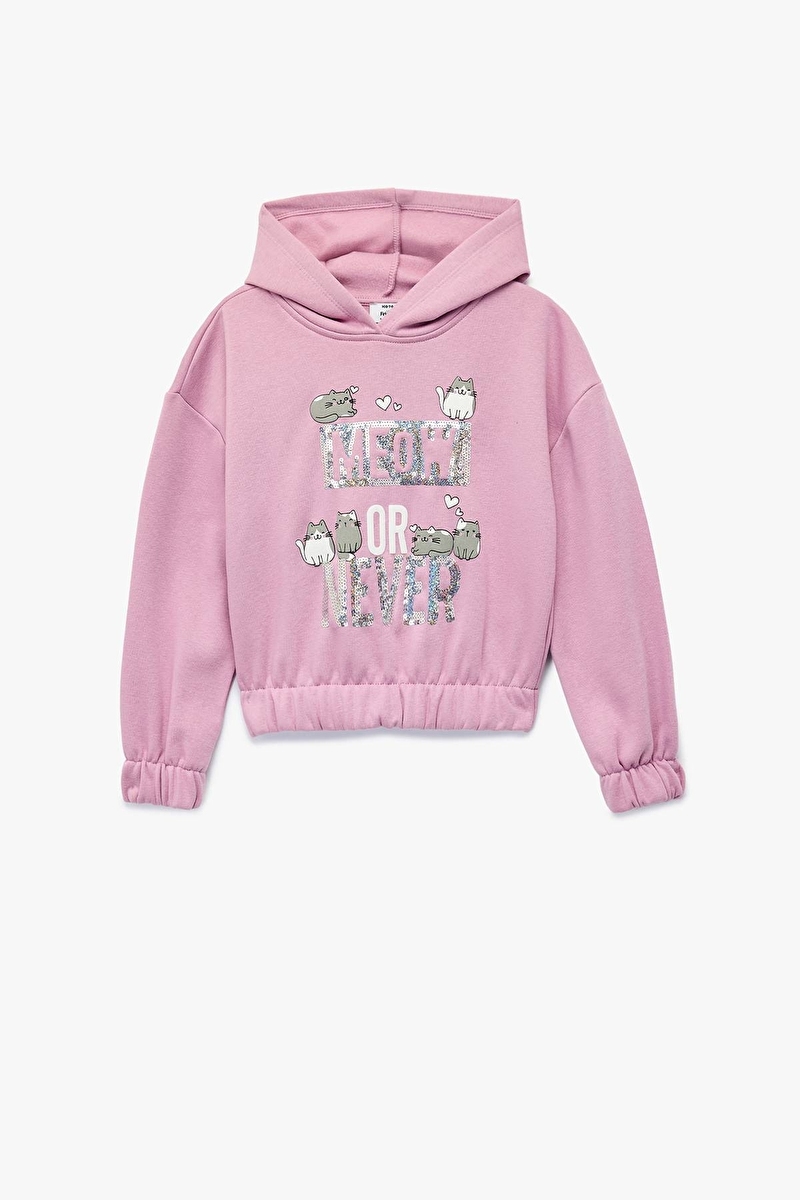 Koton Kız Çocuk Sweat 7WKG10016AK