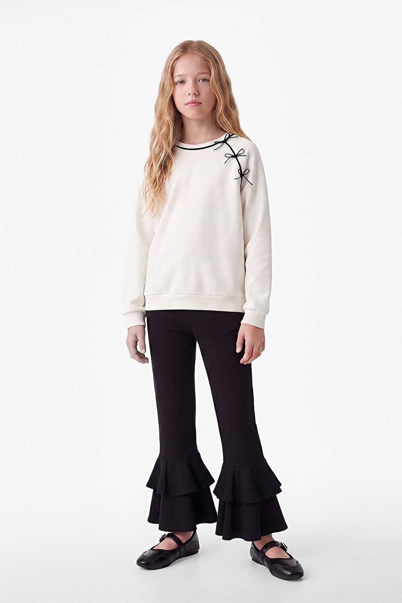 Koton Kız Çocuk Sweat 7WKG10055AK