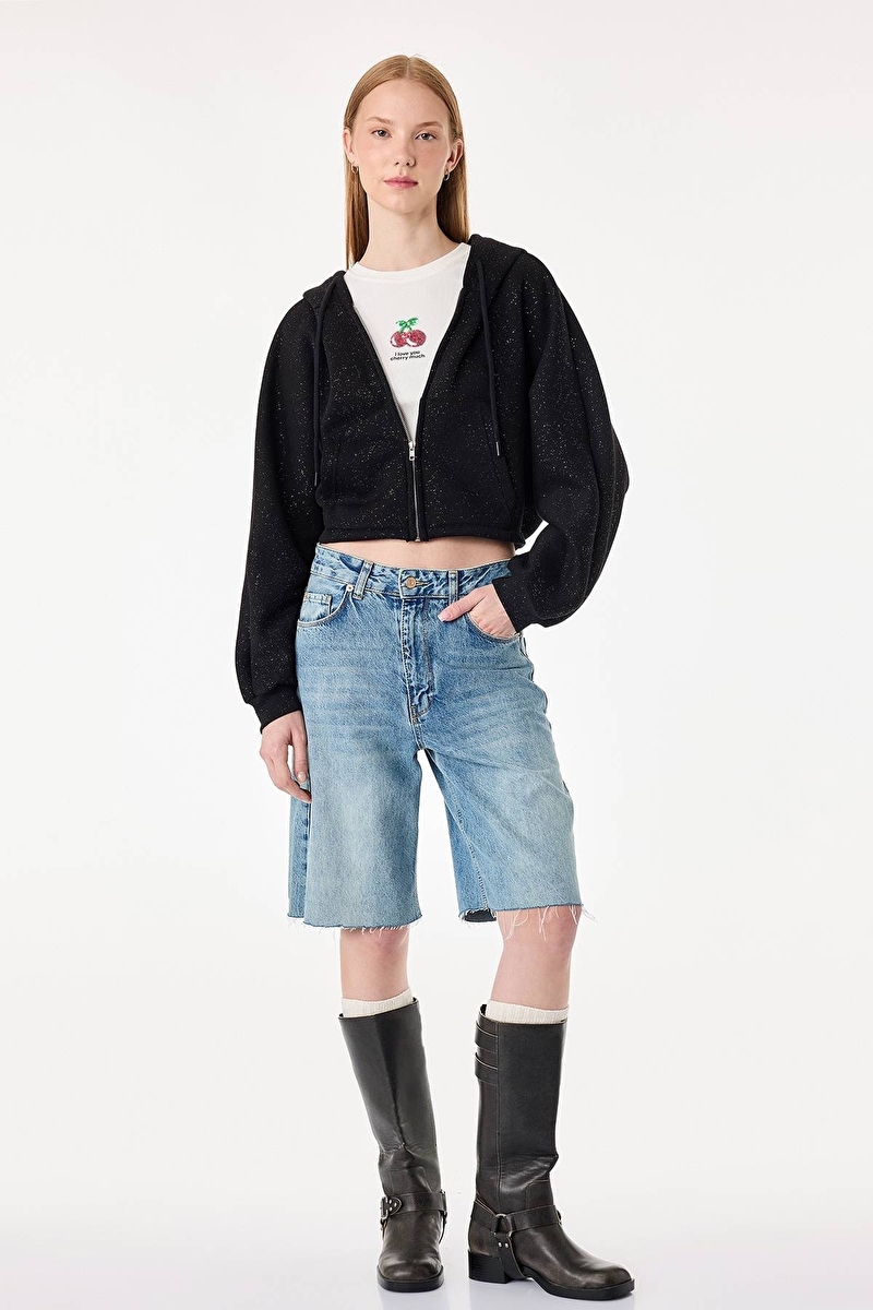 Koton Kadın Sweatshirt 7WAL10101IK