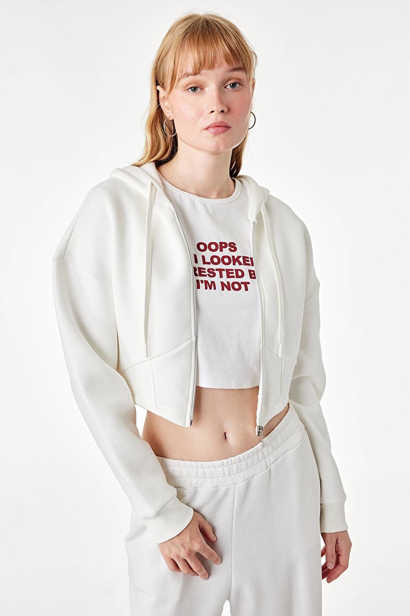 Koton Kadın Sweatshirt 7WAL10059IK