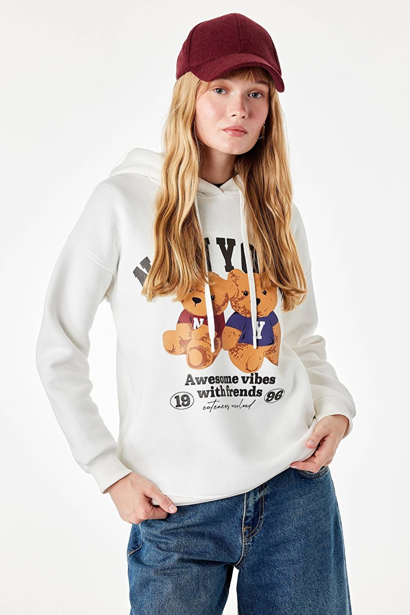 Koton Kadın Sweatshirt 7WAL10088IK