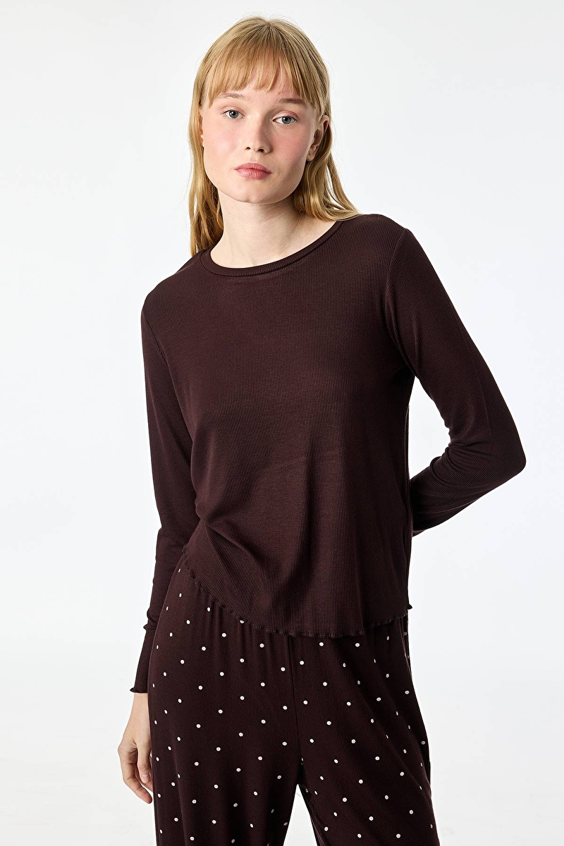 Koton Kadın Pijama Takımı 7WLK40052MK.KHV