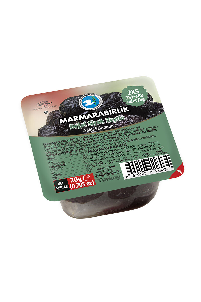 Marmarabirlik Elit Zeytin 20 G (351-380 Adet/Kg)