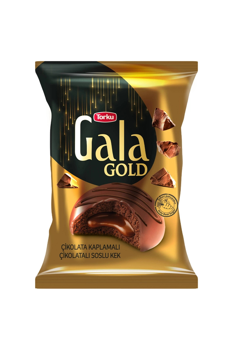 Torku Gala Gold Çikolata Soslu Kakaolu Kek 45 g