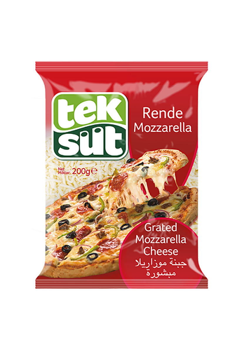 Teksüt Rende Mozzarella Peyniri 200 G
