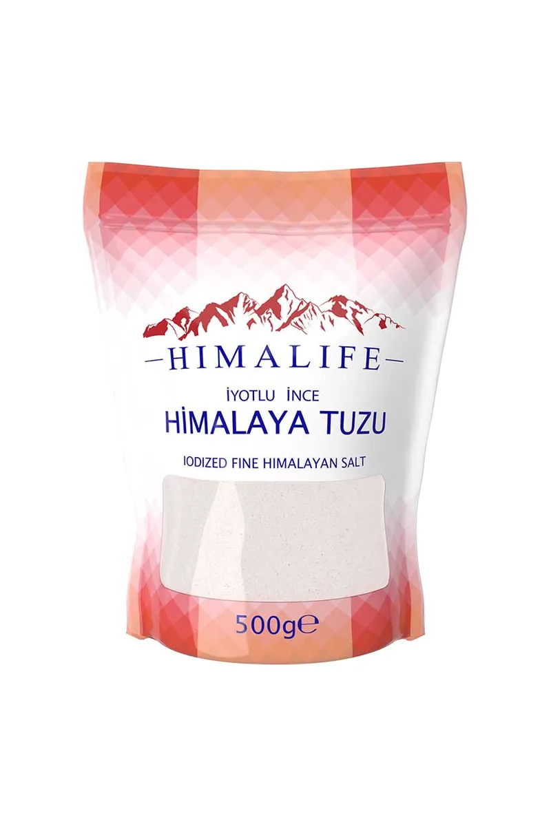 Himalife İyotlu İnce Himalaya Tuzu 500 g