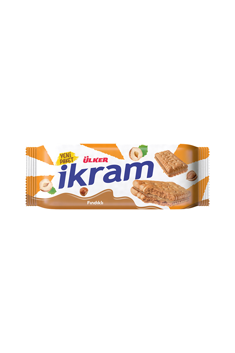 Ülker İkram Fındık Kremalı Bisküvi 84 G
