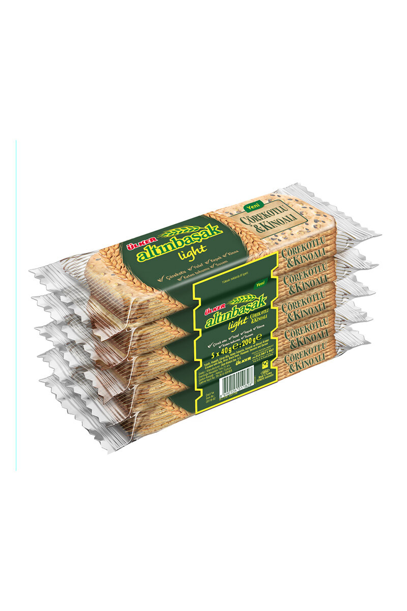 Ülker Altınbaşak Çörek Otlu Kinoalı Bisküvi 200 G