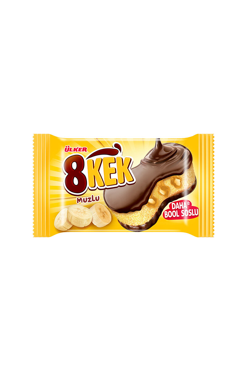 Ülker Dankek 8 Kek Çikolatalı Muzlu 40 G
