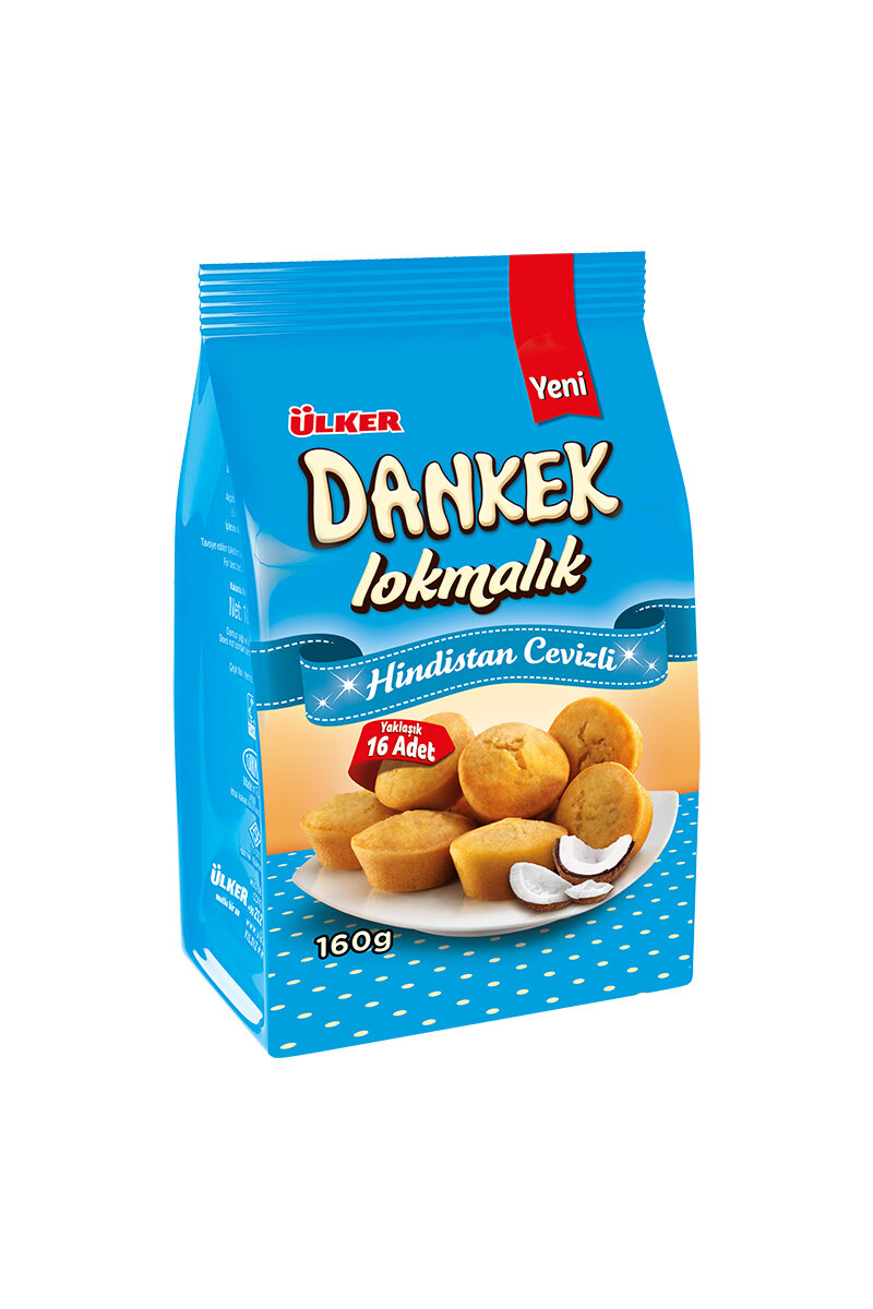 Ülker Dankek Lokmalık Hindistan Cevizli 160 G