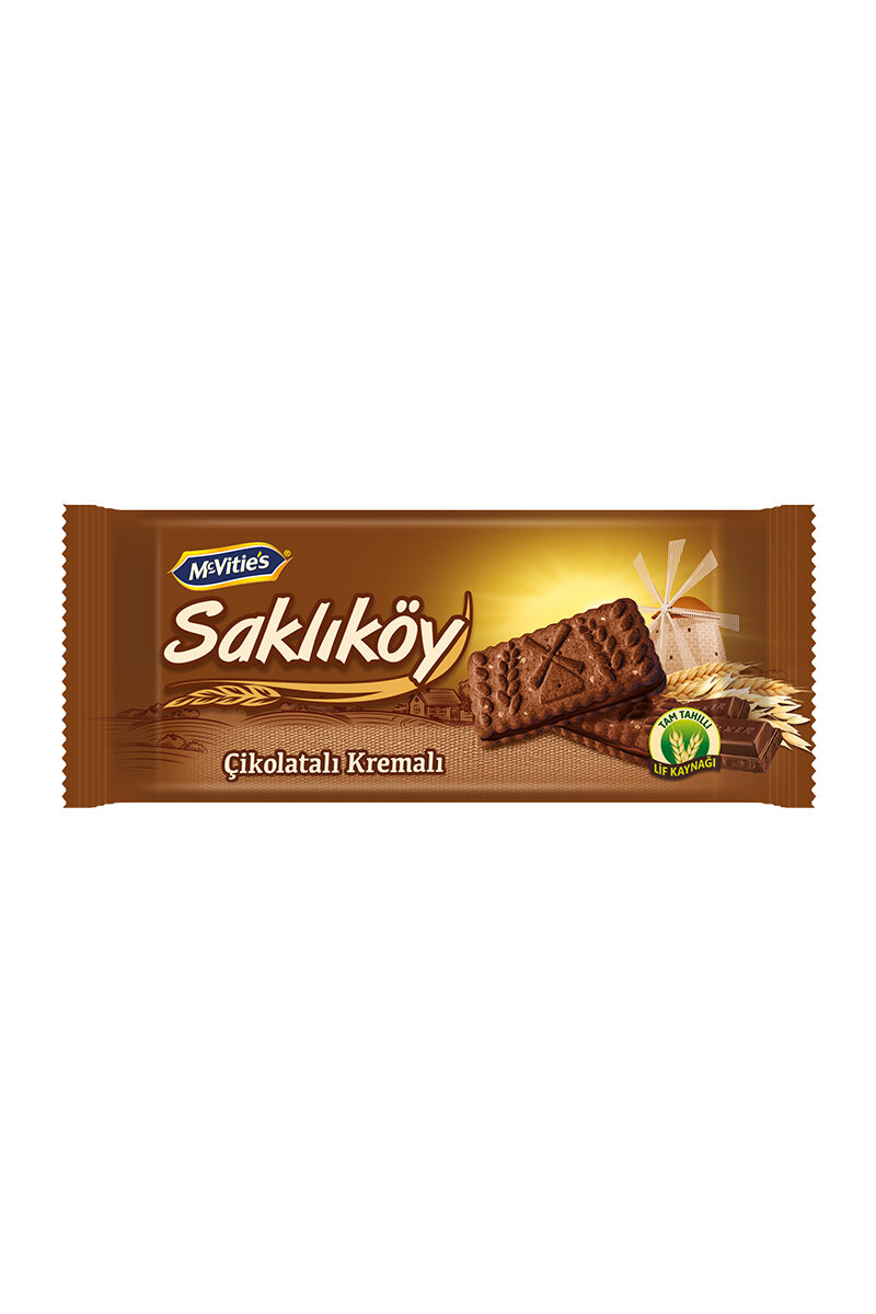 Ülker Saklıköy Çikolatalı Bisküvi 87 G