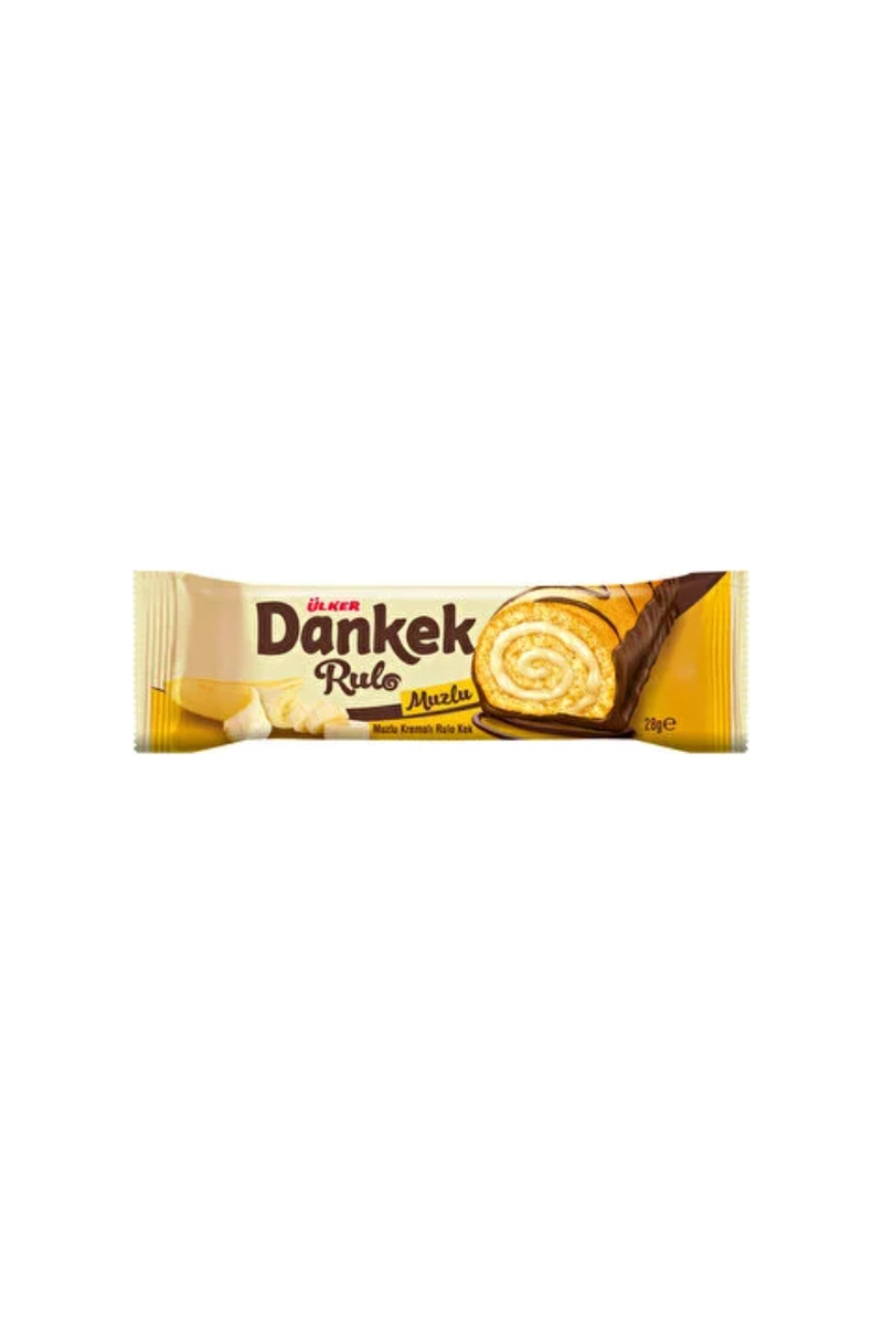 Ülker Dankek Rulo Dilim Çikolatalı Kek 28g