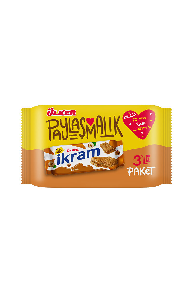 Ülker İkram Bisküvi Fındıklı 252 G