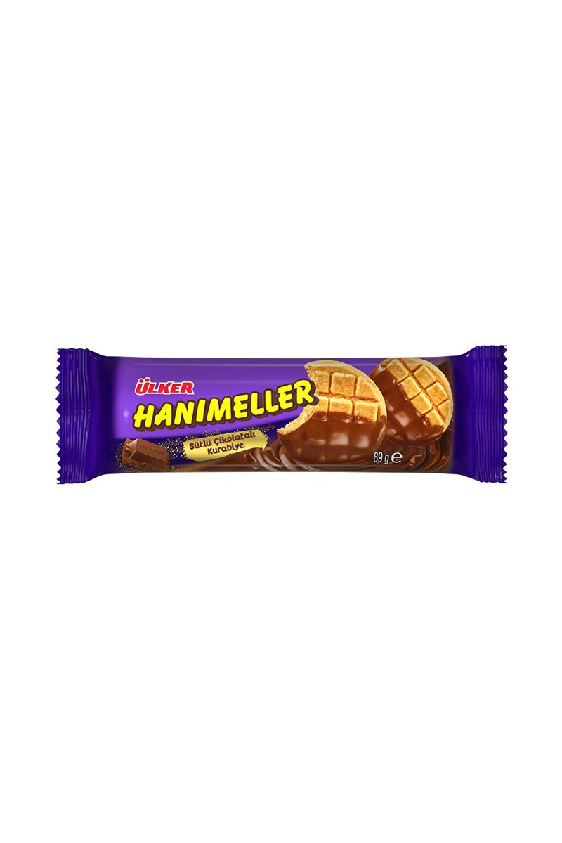 Ülker Hanımeller Sütlü Çikolatalı Kurabiye 89g