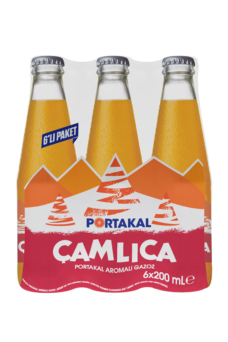 Çamlıca Portakal 6X200 ml