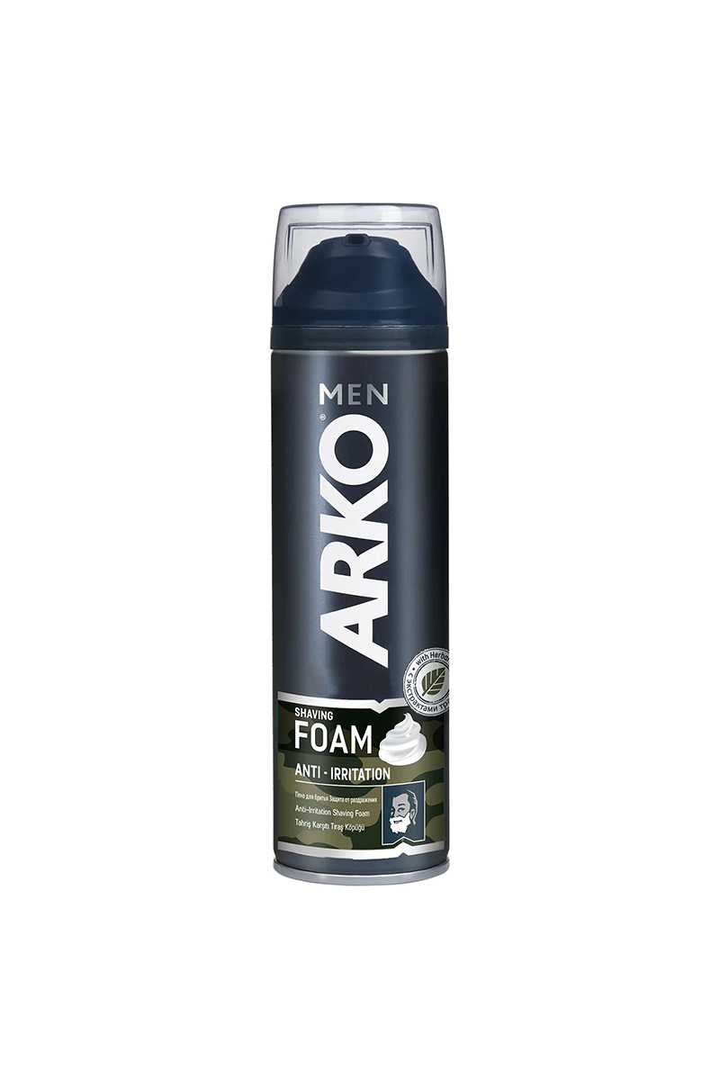 Arko Tıraş Köpüğü 200 ml Anti Irritation
