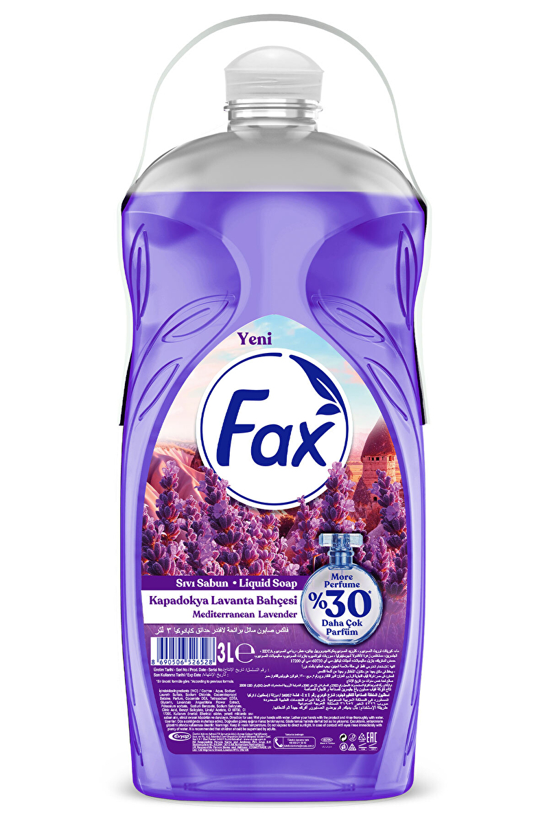 Fax Sıvı Sabun Lavanta Bahçesi 3Lt