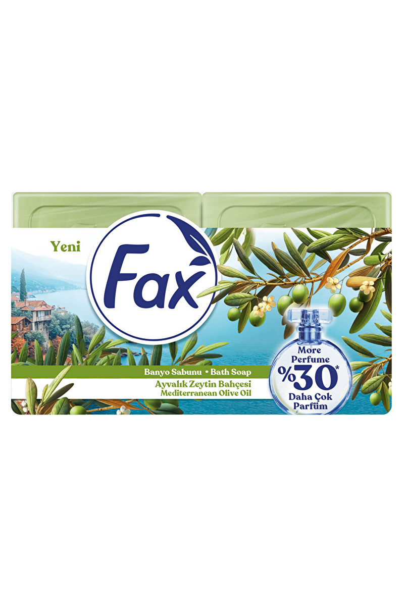 Fax Ayvalık Zeytinyağı Kalıp Sabun 150Gx4