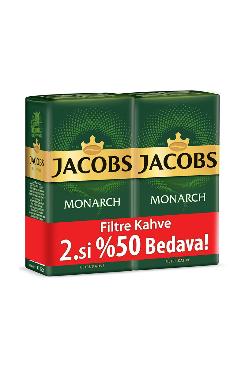 Jacobs Monarch Filtre Kahve 2X250 g