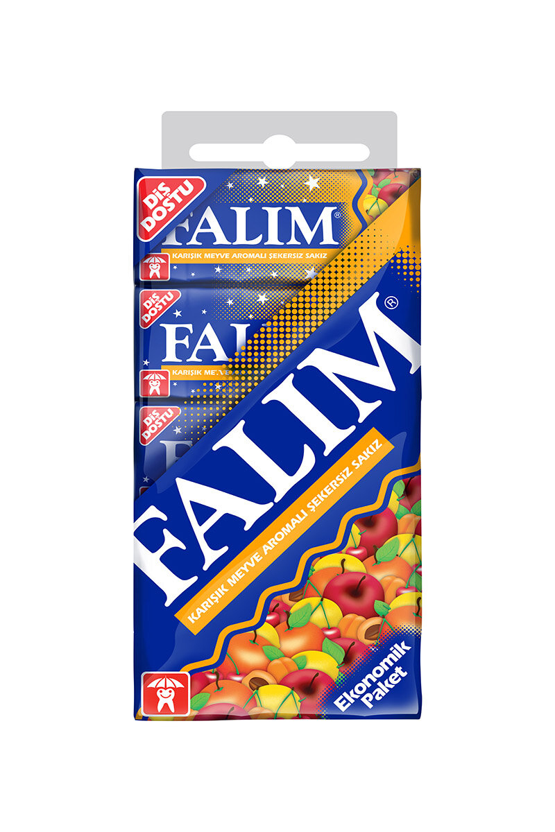 Falım 5'li Karışık Meyve Sakız 35 G
