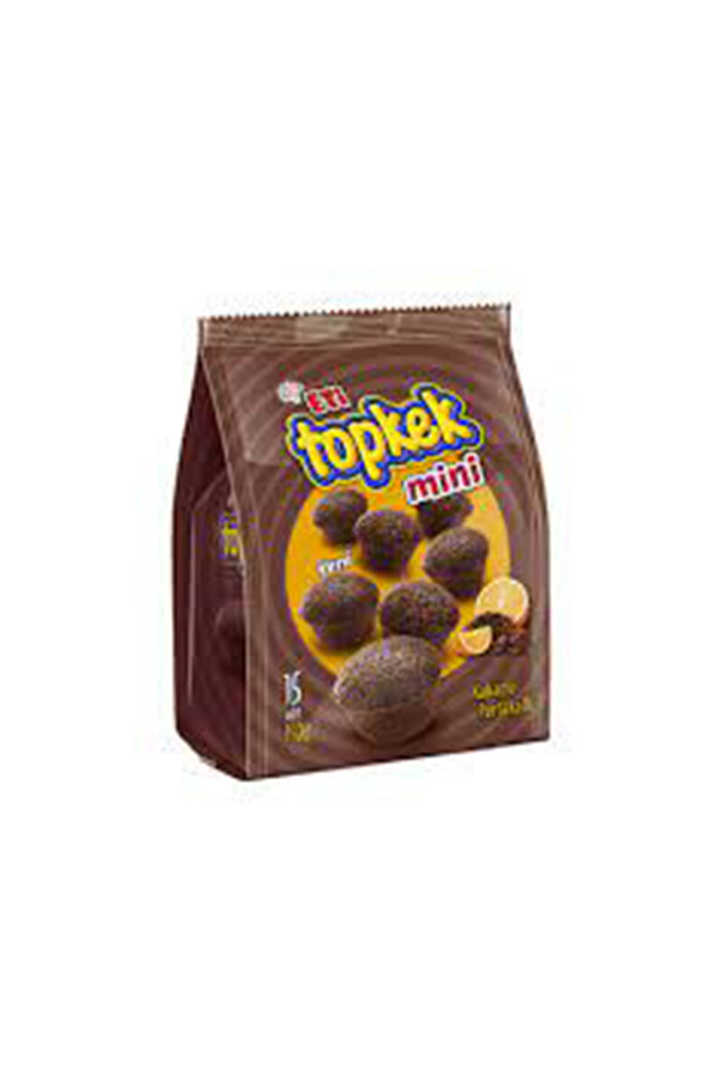 Eti Topkek Kakaolu Portakallı Mini Kek 150 G